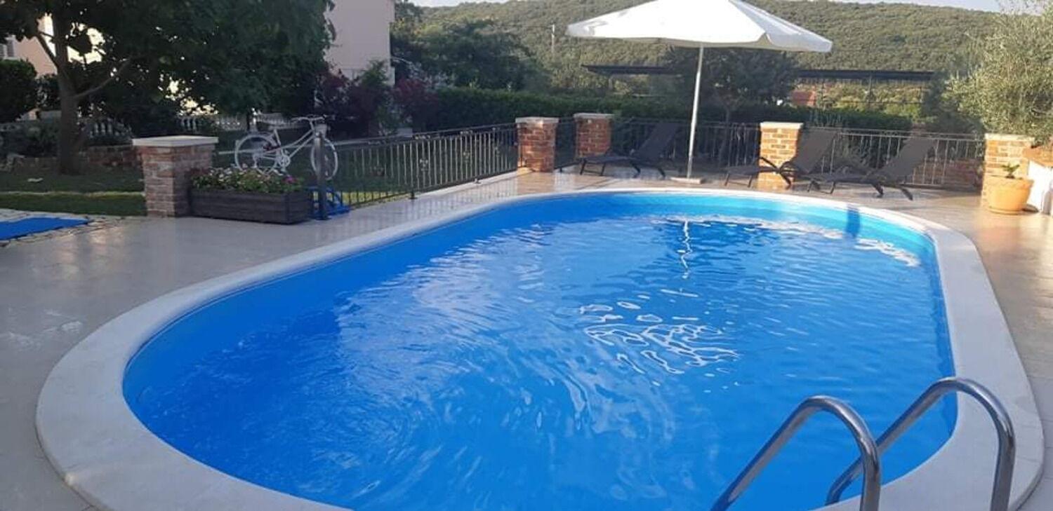 Apartments Robi- Swimming Pool And Beautiful Garden Kampor Exteriér fotografie