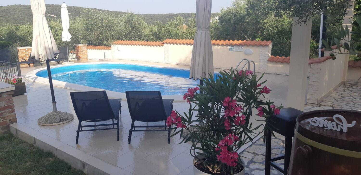 Apartments Robi- Swimming Pool And Beautiful Garden Kampor Exteriér fotografie