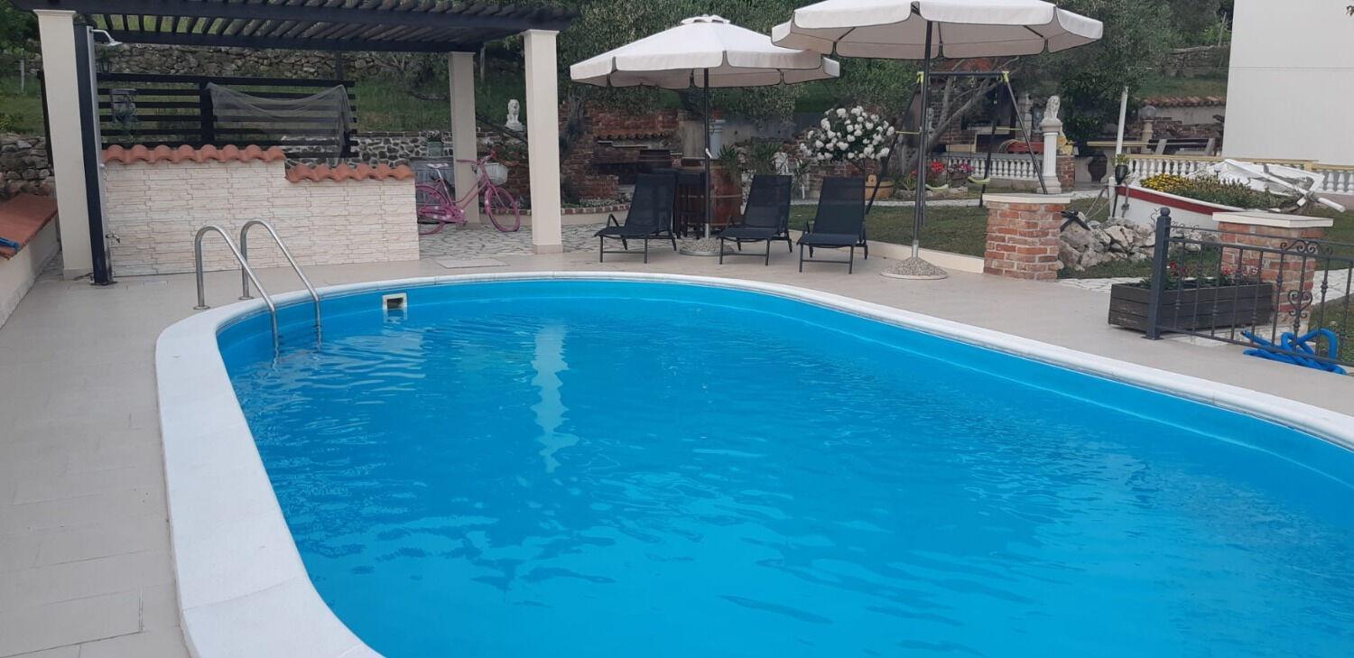 Apartments Robi- Swimming Pool And Beautiful Garden Kampor Exteriér fotografie