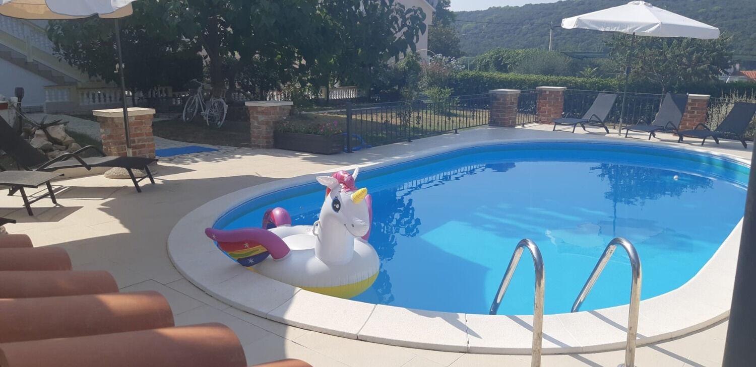 Apartments Robi- Swimming Pool And Beautiful Garden Kampor Exteriér fotografie